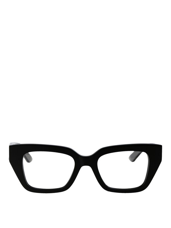 ALEXANDER MCQUEEN: Lunettes - Lunettes - Noir