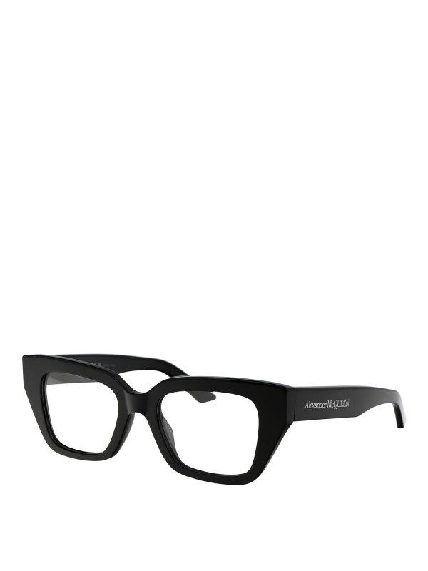 ALEXANDER MCQUEEN: Lunettes online - Lunettes - Noir
