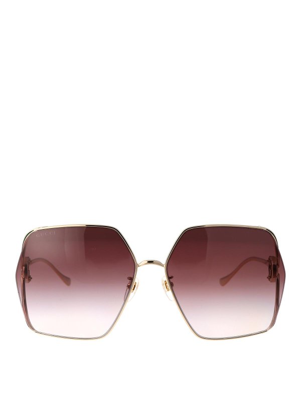 GUCCI: サングラス - サングラス - 金