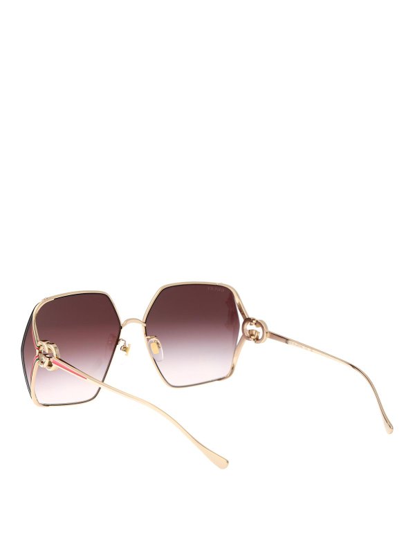サングラス - 金 shop online: GUCCI