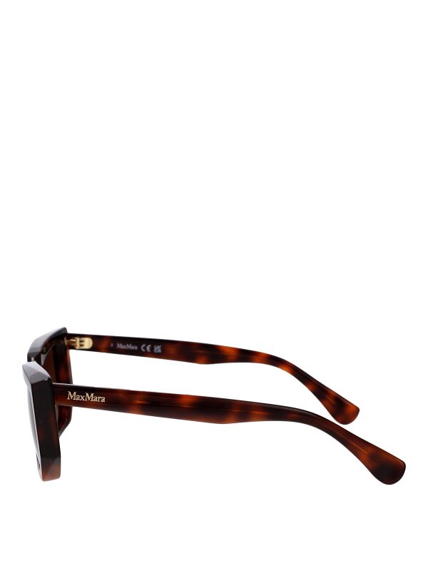 The Best Shops Max Mara: Sonnenbrillen - Sonnenbrille - Braun