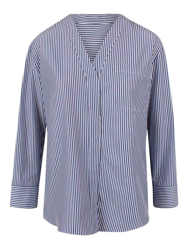 S MAX MARA: Hemden - Hemd - Blau