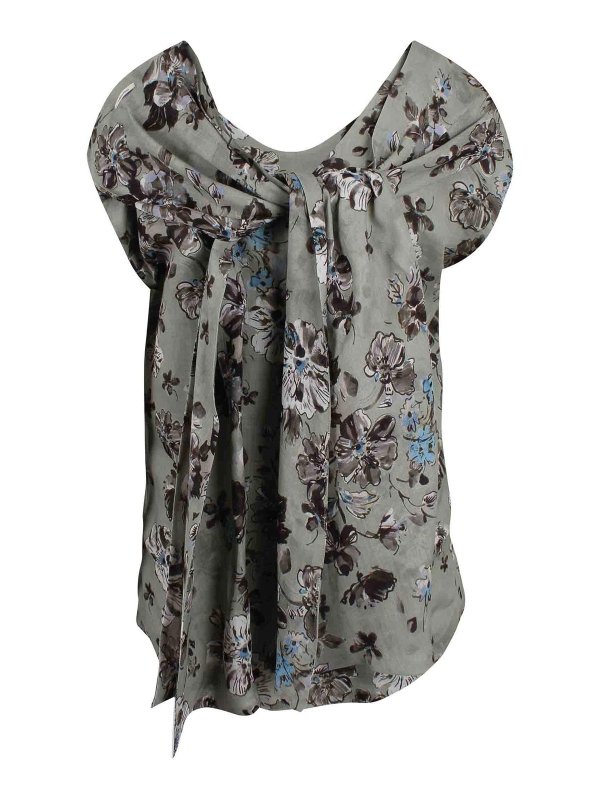 S MAX MARA: Tops y camisetas sin mangas online - Top - Verde