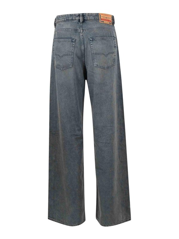 DIESEL: Jeans Rectos online - Vaqueros Rectos - Azul
