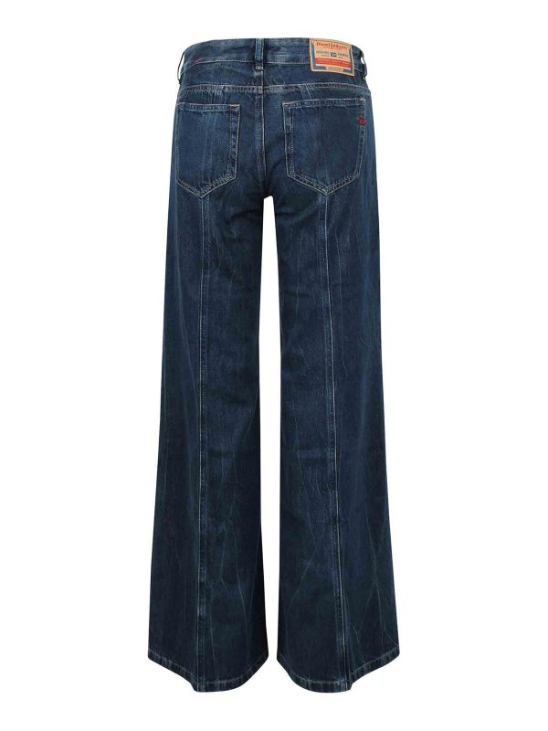 DIESEL: ベルボトムジーンズ online - フレアジーンズ - ブルー