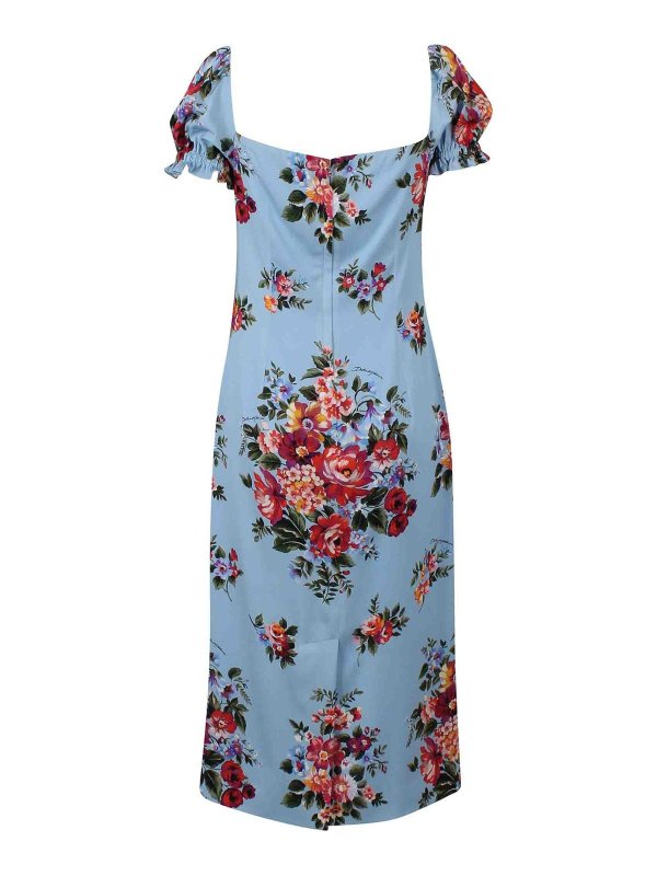 DOLCE & GABBANA: カクテルドレス online - スクエアネックドレス