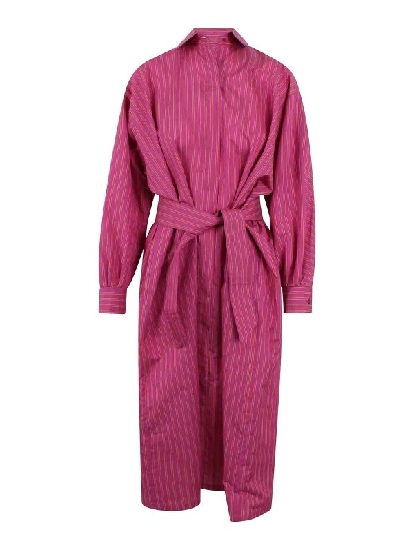Max Mara: Maxikleider - Maxikleid - Rosa
