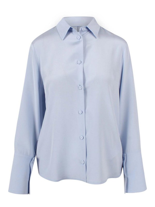 Max Mara: Hemden - Hemd - Blau