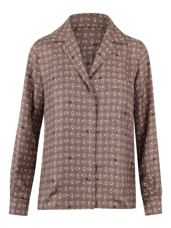 Max Mara: Hemden - Hemd - Beige