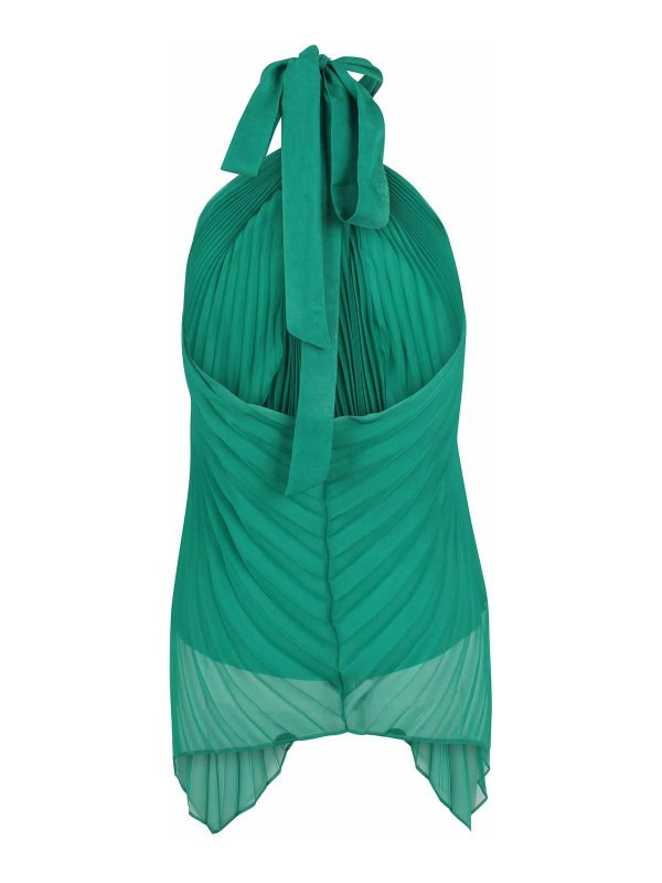 Max Mara: Tops y camisetas sin mangas online - Top - Verde