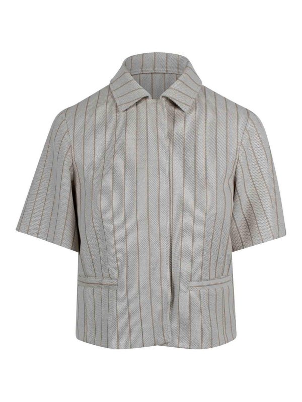 Max Mara: Blazer - Blazer - Blanco