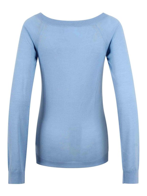 N°21: Col bateau online - Pull Col Bateau - Bleu