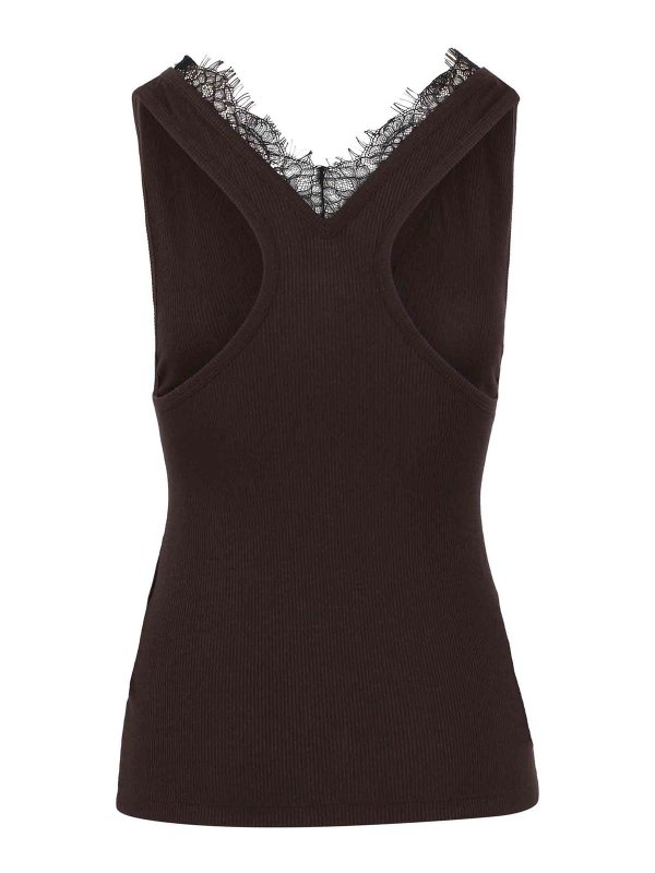 NANUSHKA: Tops y camisetas sin mangas online - Top - Marrón