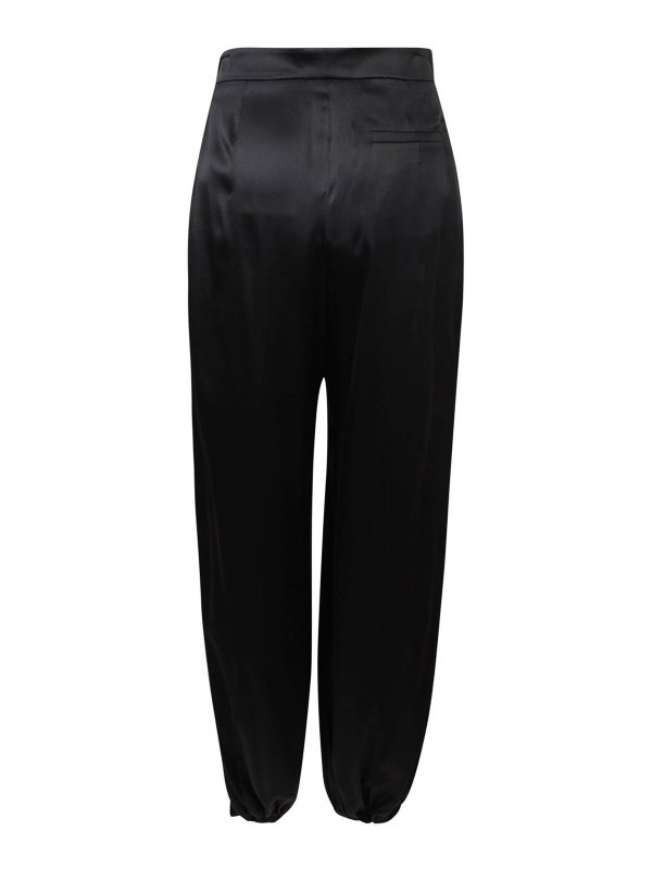 NINA RICCI: カジュアルトラウザー online - カジュアルパンツ - 黒