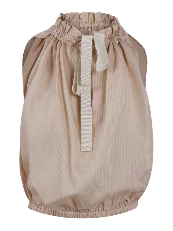 PATOU: Tops & Débardeurs - Top - Beige