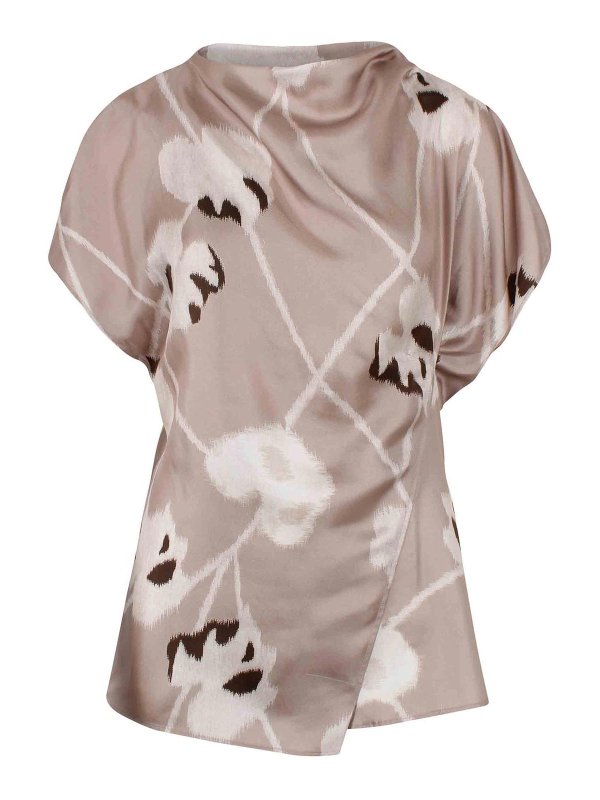SOEUR: Blusas - Blusa - Beis