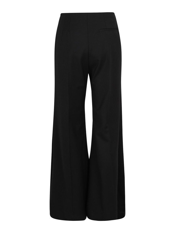 NINA RICCI: カジュアルトラウザー online - カジュアルパンツ - 黒