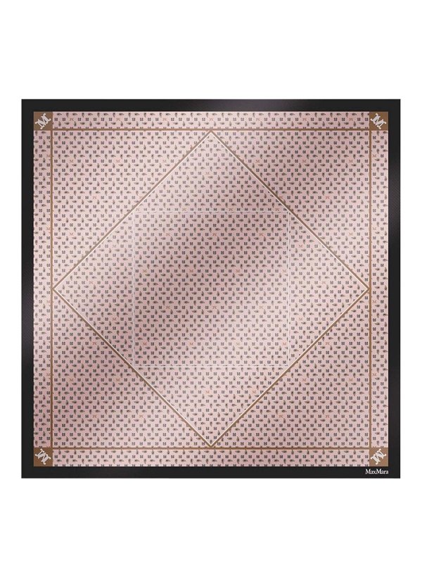 Max Mara: Stolen und Schals - Stola - Rosa
