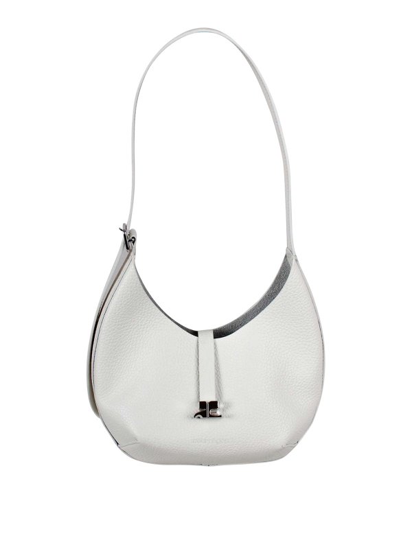 Courreges: Schultertaschen - Schultertasche - Weiß