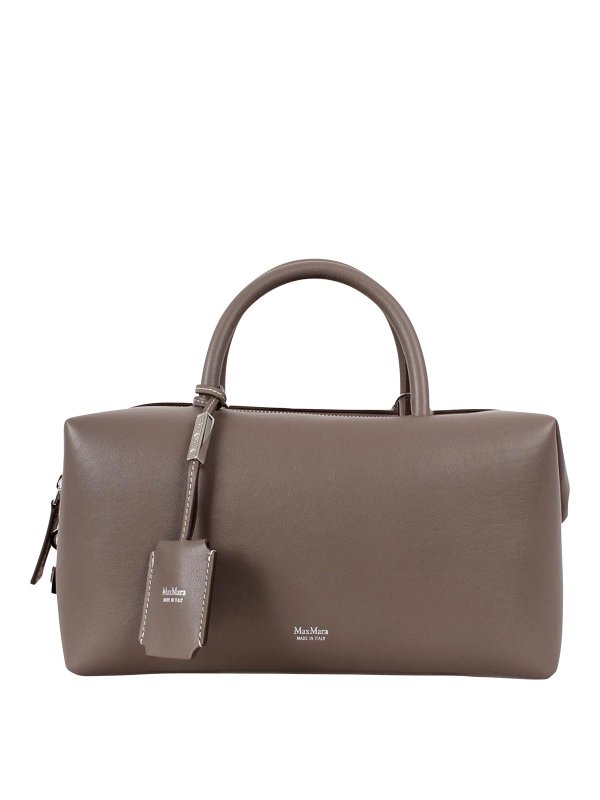 Max Mara: Handtaschen - Shopper - Beige