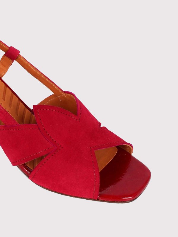 The Best Shops Chie Mihara: Sandalen - Sandalen - Rot