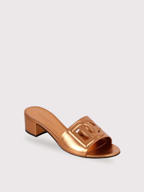DOLCE & GABBANA: Mules online - Mules - Or