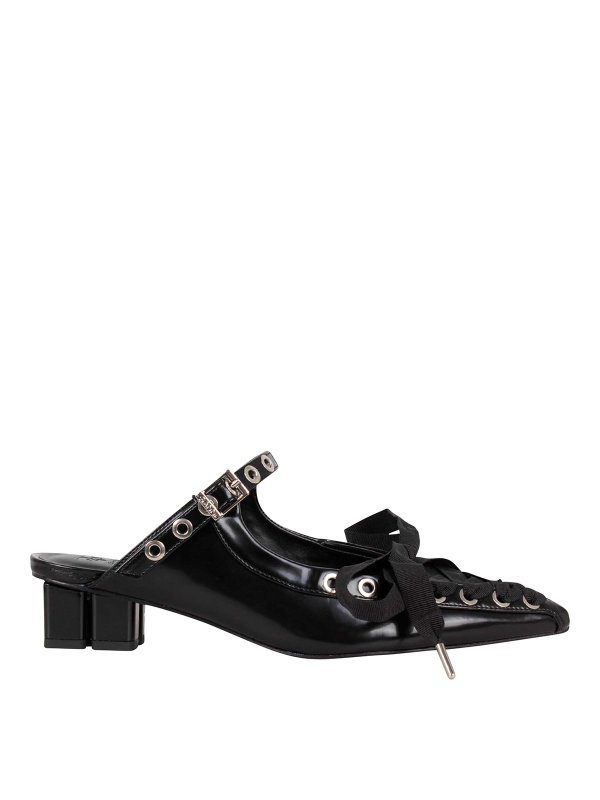 GANNI: Mules - Mules - Noir