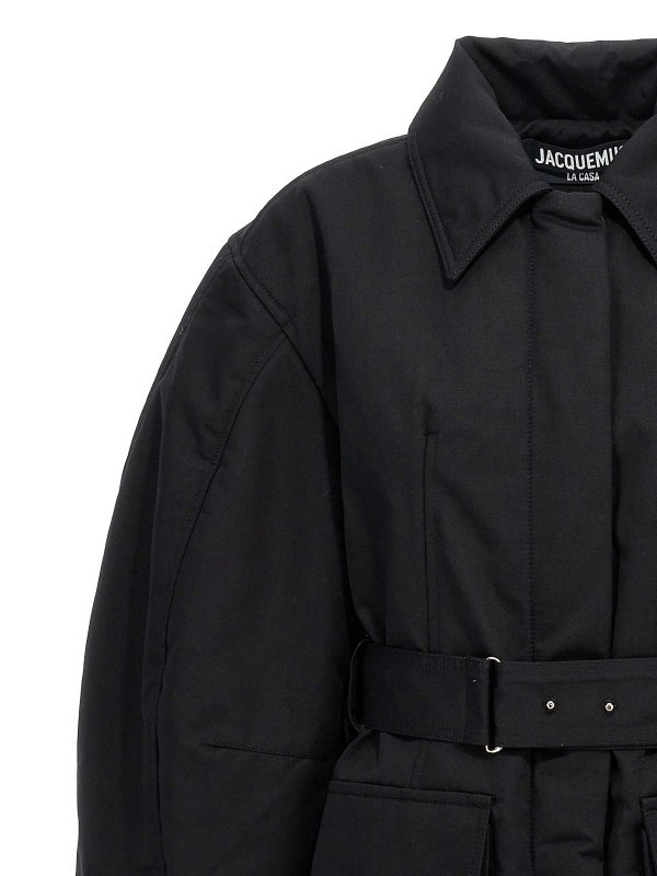 The Best Shops JACQUEMUS: カジュアルジャケット - カジュアルジャケット - 黒