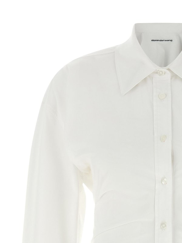 The Best Shops ALEXANDER WANG: ニーレングスドレス - 膝丈ドレス - 白