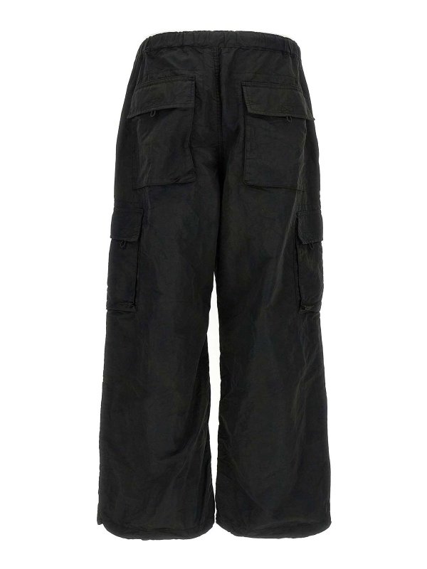 COMME DES GARÇONS HOMMES PLUS: カジュアルトラウザー online - カジュアルパンツ - 黒