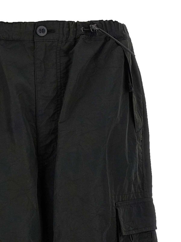 The Best Shops COMME DES GARÇONS HOMMES PLUS: カジュアルトラウザー - カジュアルパンツ - 黒