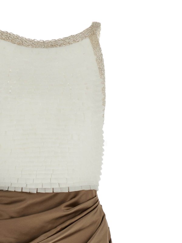 The Best Shops ELISABETTA FRANCHI: ニーレングスドレス - 膝丈ドレス - マルチカラー