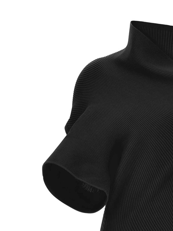 The Best Shops ISSEY MIYAKE: ニーレングスドレス - 膝丈ドレス - 黒