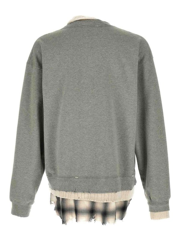 MAISON MIHARA YASUHIRO: Sudaderas y suéteres online - Sudadera - Gris