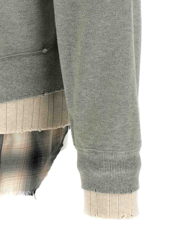 Sudadera - Gris shop online: MAISON MIHARA YASUHIRO