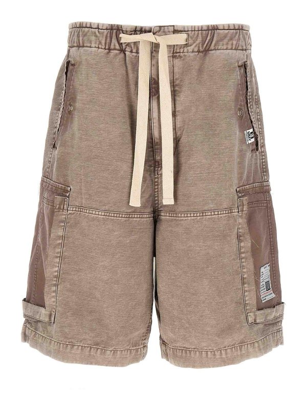 MAISON MIHARA YASUHIRO: トラウザーショーツ - ショートパンツ - グレー