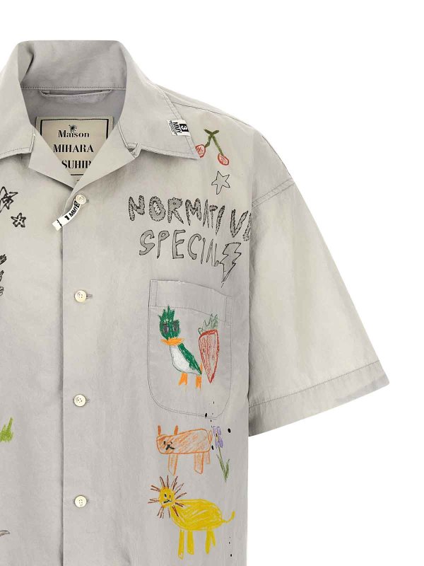 The Best Shops MAISON MIHARA YASUHIRO: シャツ - シャツ - グレー