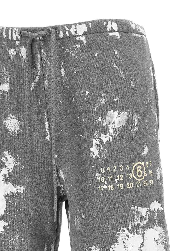 The Best Shops MM6 MAISON MARGIELA: スウェットパンツ - トラックスーツ ボトムス - グレー