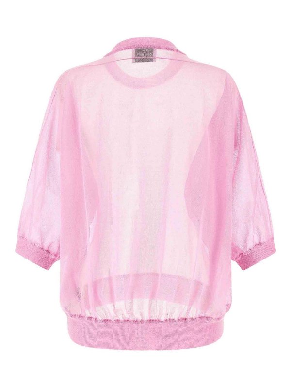 Nude: Strickpullover mit Rundhalsausschnitt online - Rundhalspullover - Nude