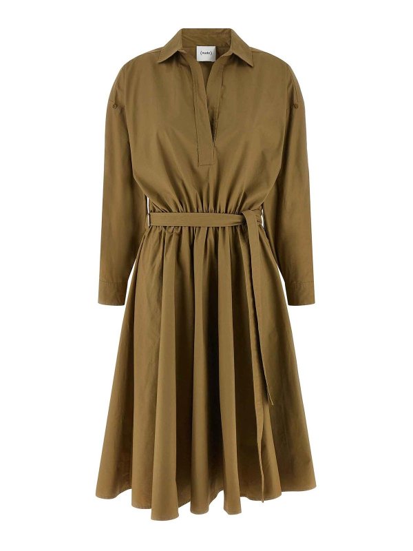 Nude: Vestidos media pierna online - Vestido Midi - Verde