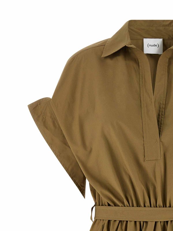 Vestido Midi - Verde shop online: Nude