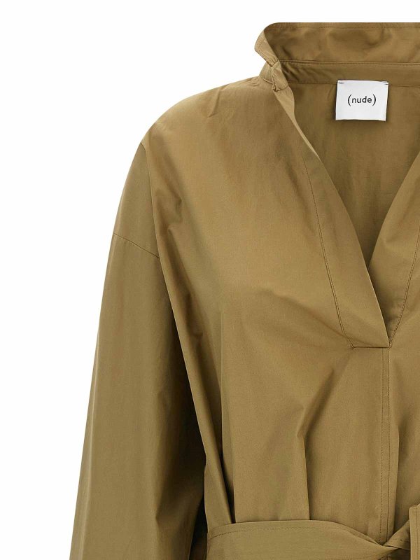 The Best Shops Nude: abiti al ginocchio - Abito chemisier