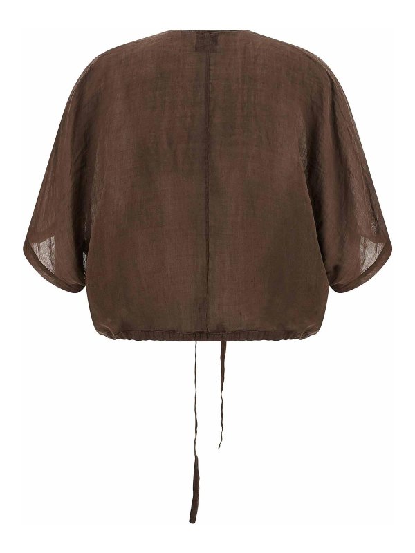 Nude: Blusen online - Bluse - Braun