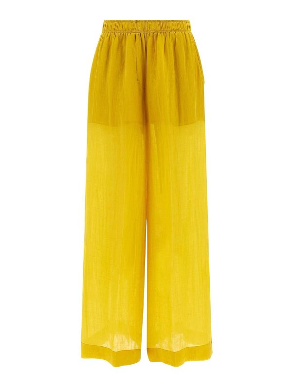 Nude: casual trousers - Palazzo pants