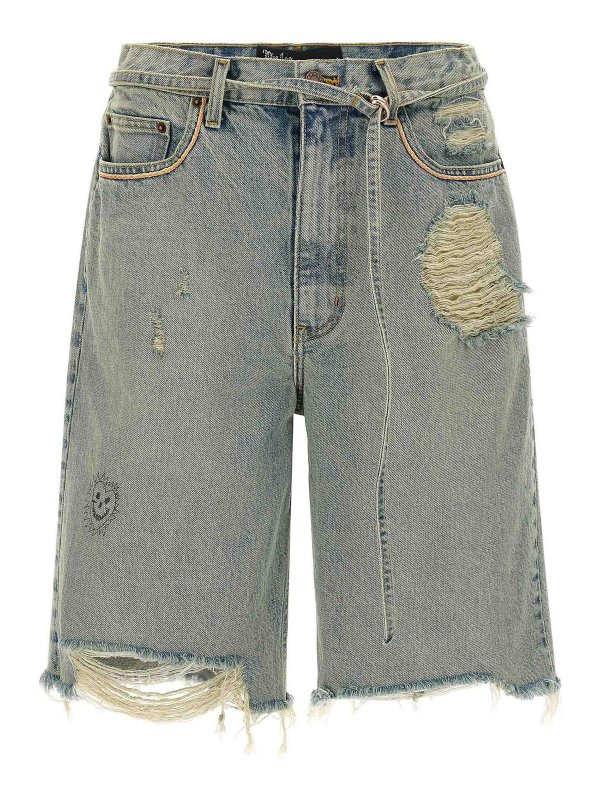 PALY: Hosen Shorts - Shorts - Hellblau