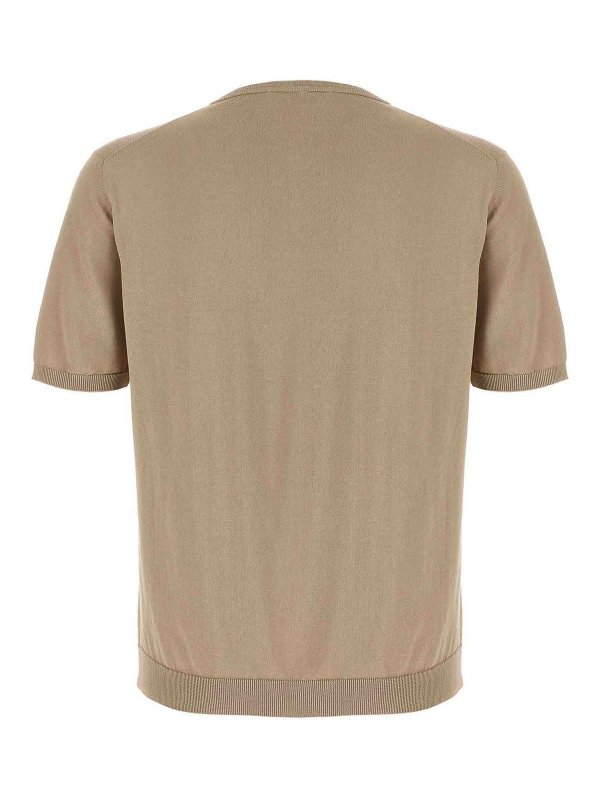 ROBERTO COLLINA: Pull col rond online - Pull Col Rond - Beige