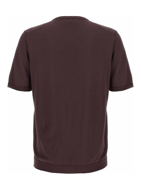 ROBERTO COLLINA: Pull col rond online - Pull Col Rond - Violet