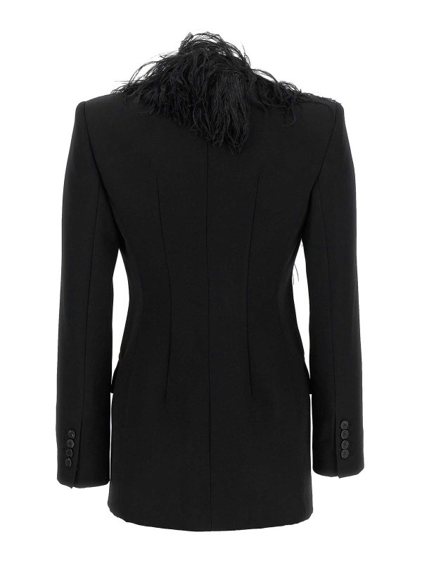 The Attico: blazers online - Feather blazer
