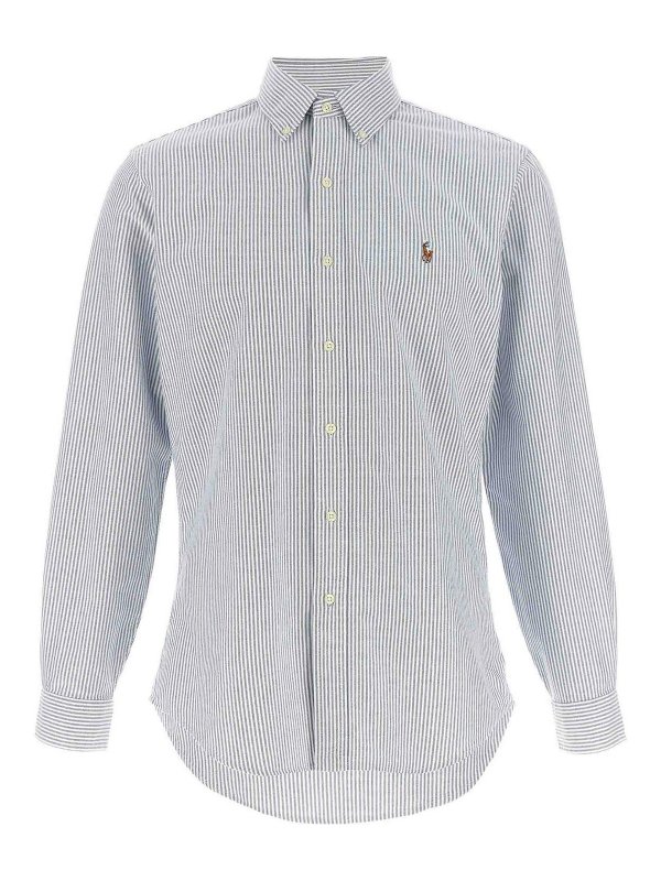 POLO RALPH LAUREN: シャツ - シャツ - ライトブルー