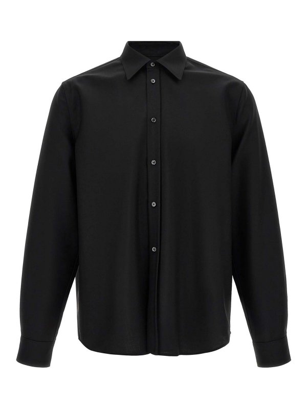 JIL SANDER: Hemden - Hemd - Schwarz